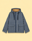 Hooded Rain Coat with Front Pockets