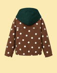 Polka Dot Hooded Jacket
