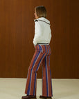 High-Waist Straight Leg Pants