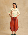 Double Collar Button-Up Shirt