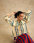 Sailor Collar Long Sleeve Blouse