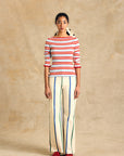 High-Waist Straight Leg Pants