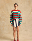 Asymmetrical Wrap Mini Skirt