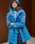 Cotton Hooded Trench Coat