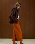 Cotton Hooded Jacket With Full Zipper