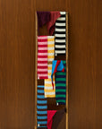 Striped Knit Scarf