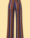 High-Waist Straight Leg Pants
