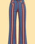 High-Waist Straight Leg Pants