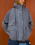 Hooded Rain Coat with Front Pockets