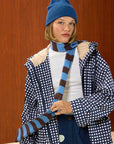 Hooded Rain Coat with Front Pockets