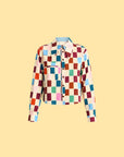 Cropped Button-Up Shirt