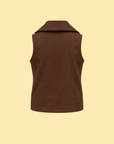 Striped Jacket with Detachable Vest