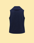 Striped Jacket With Detachable Vest