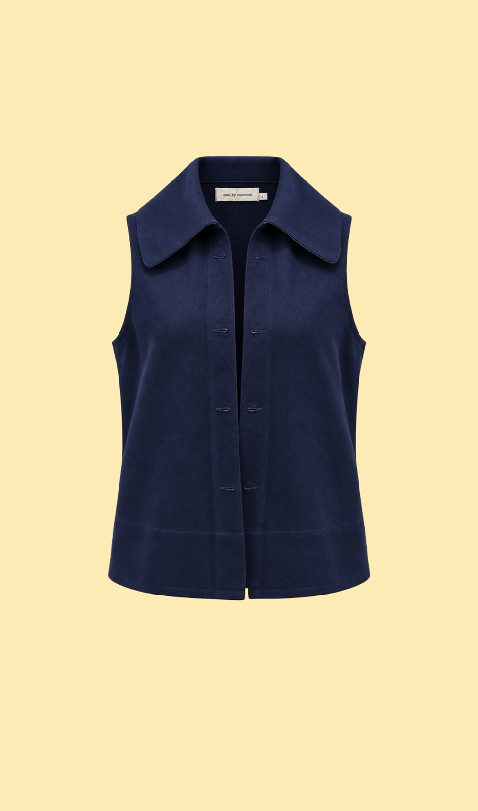 Striped Jacket With Detachable Vest