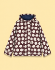 Hooded Rain Coat with Front Pockets