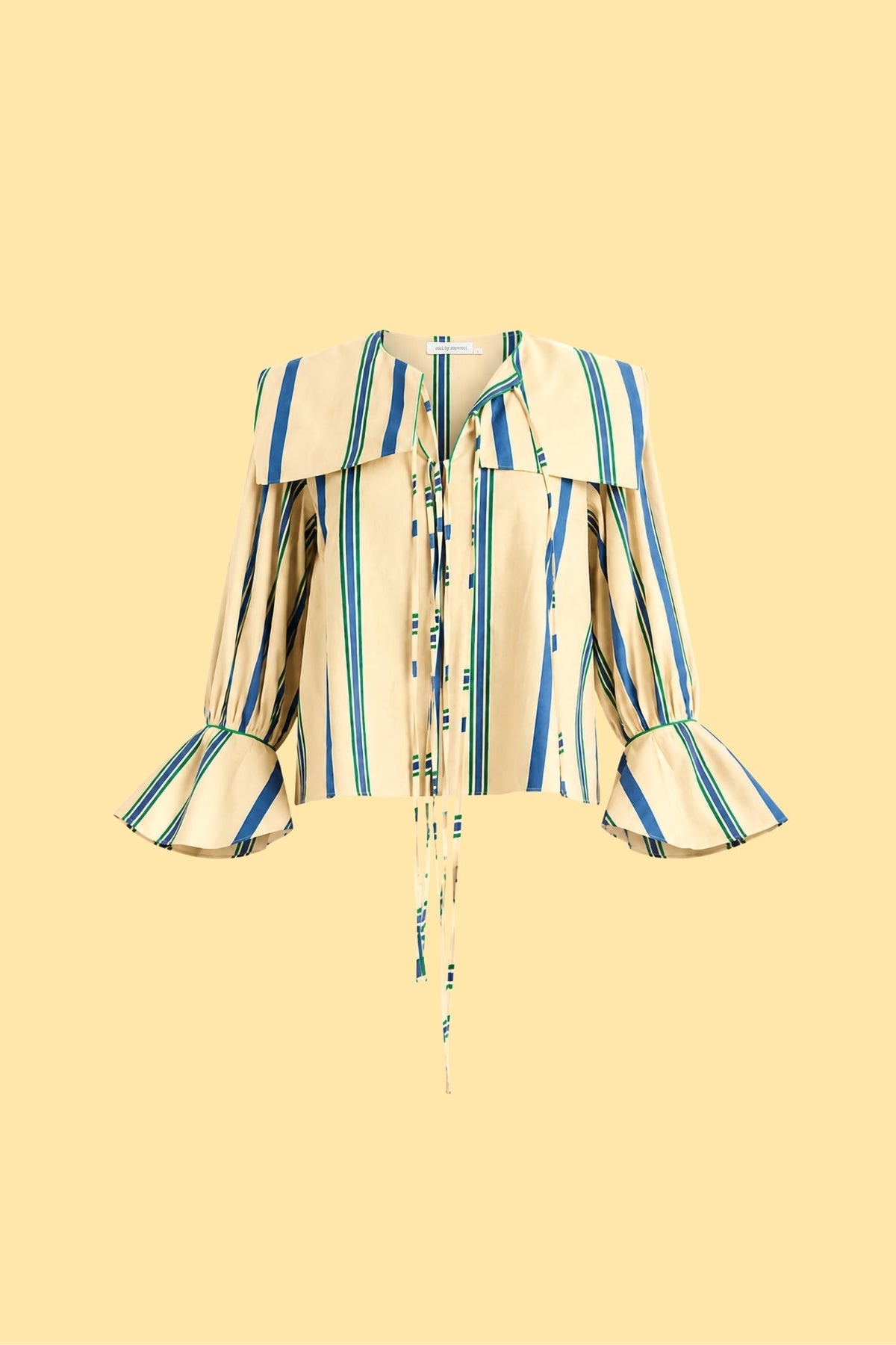 Sailor Collar Long Sleeve Blouse