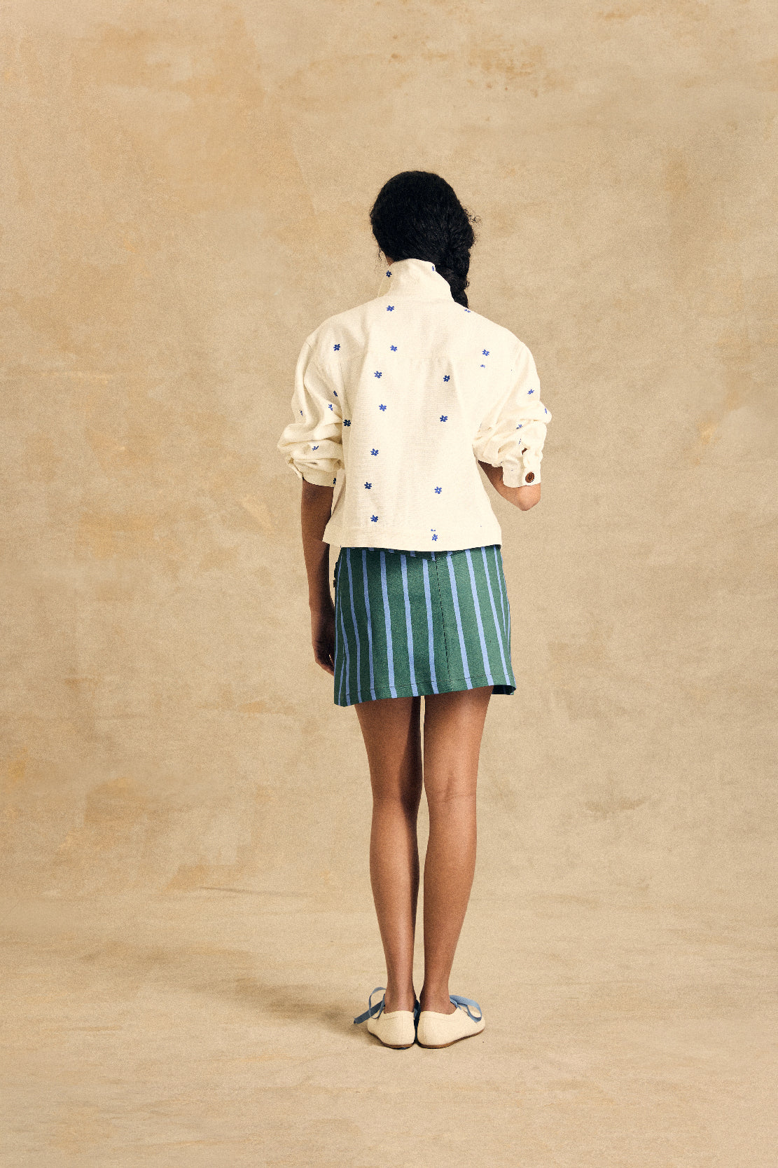 Floral Print Non-Denim Jacket