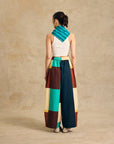 Elastic Waist Wide-Leg Pants
