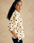 Shortsleeve Double-Breasted Shirt