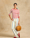 High-Waist Straight Leg Pants