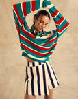 Asymmetrical Wrap Mini Skirt