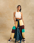 Elastic Waist Wide-Leg Pants