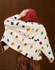 Cotton Hooded Jacket With Full Zipper