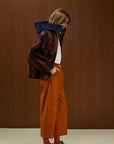 Cotton Hooded Jacket With Full Zipper
