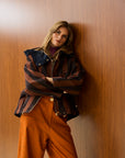 Cotton Hooded Jacket With Full Zipper