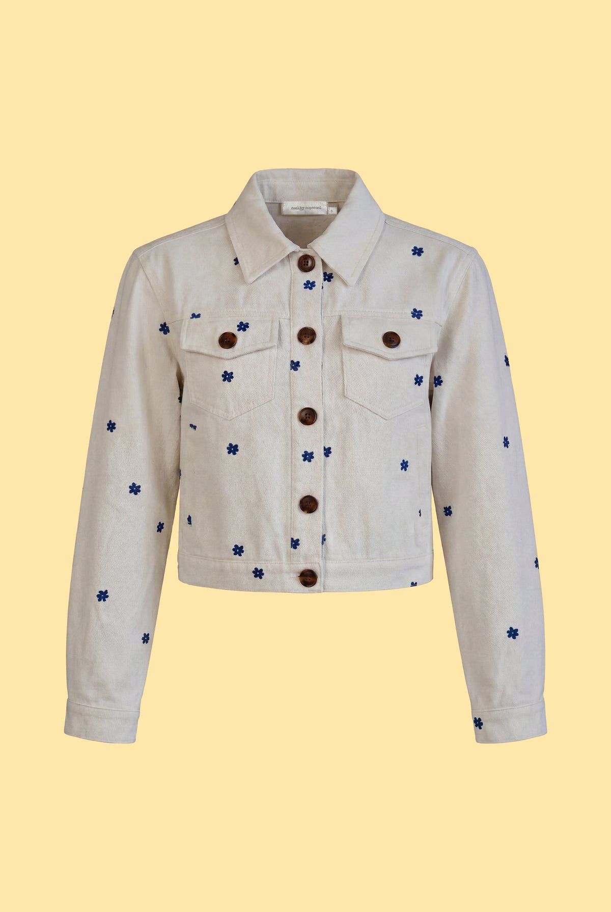 Floral Print Non-Denim Jacket