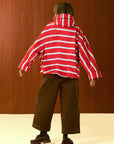 Hooded Rain Coat with Front Pockets