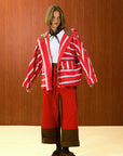 Hooded Rain Coat with Front Pockets