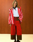 Hooded Rain Coat with Front Pockets