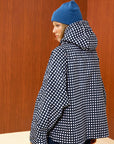 Hooded Rain Coat with Front Pockets
