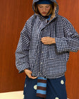 Hooded Rain Coat with Front Pockets
