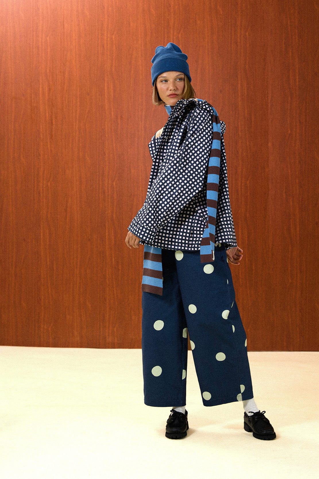 Hooded Rain Coat with Front Pockets